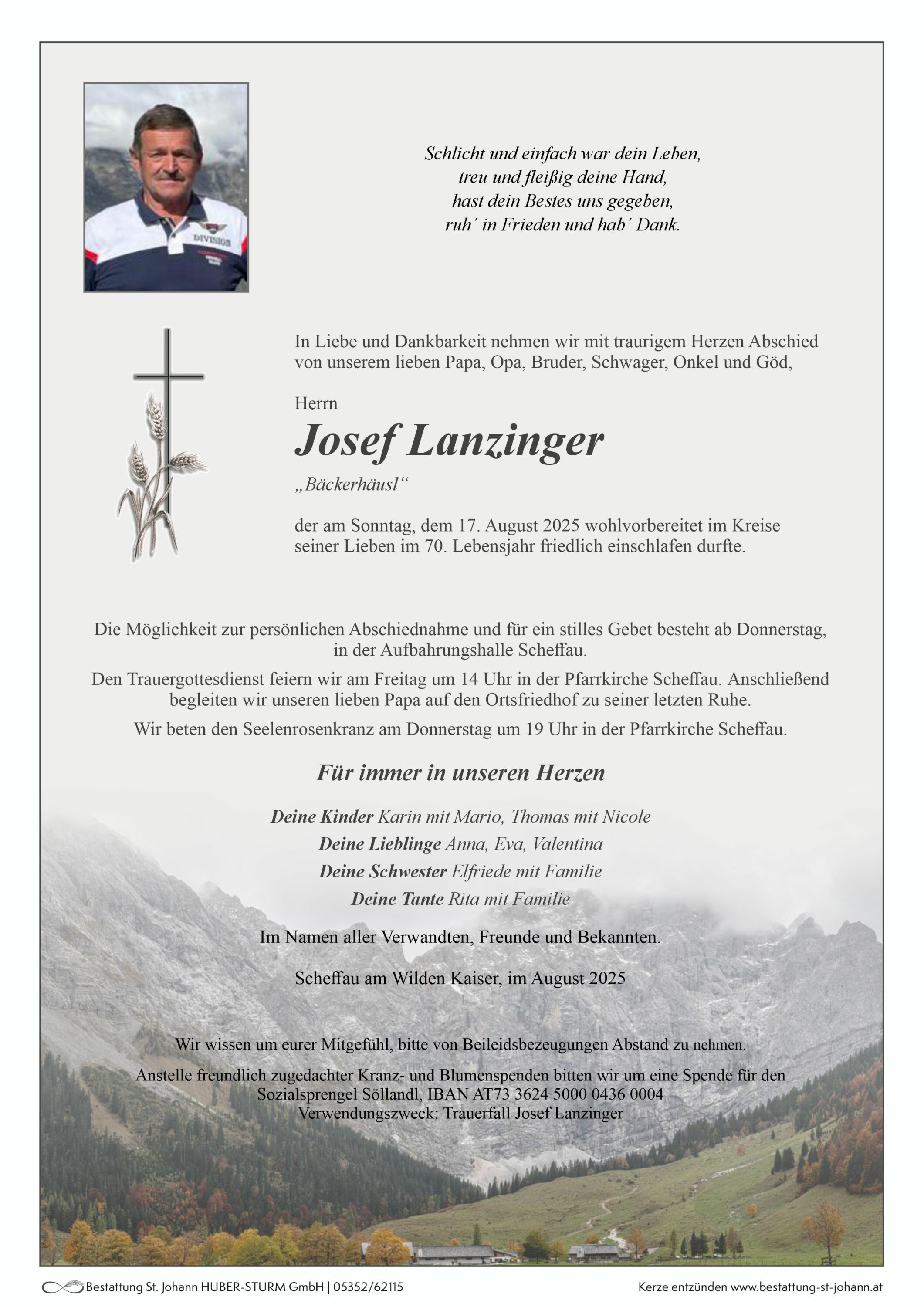 Josef Lanzinger